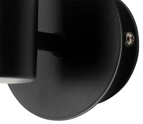 Модерна стенна лампа черна IP44 - Cederic Up