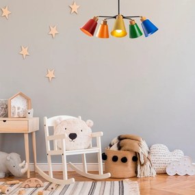 Детско осветително тяло с метален абажур ø 58 cm Manavgat – Opviq lights