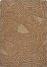 Ръчно изработен вълнен килим в тъмно естествен цвят 200x300 cm Pune – House Nordic