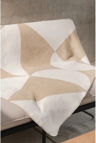 Бежово/кремаво одеяло 150x200 cm Tul – noo.ma