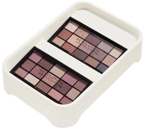 Бял органайзер за гримове Eco Bin, 28,12 x 19,23 cm - iDesign