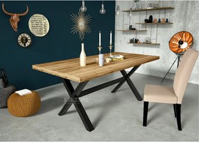 Трапезна маса Концепто фурнир х-образен крак