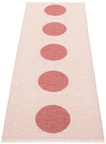Светлочервена пътека за открито и закрито 70x200 cm Vera Pop Blush – Pappelina