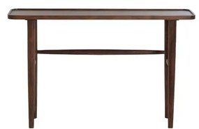 Кафява конзолна маса от масивна акация 30x120 cm Qiano – Light &amp; Living