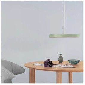 Светлозелено LED висящо осветително тяло с метален абажур ø 43 cm Asteria Medium – UMAGE