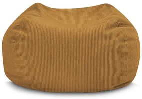 Пуф в цвят горчица Voltaire – Bobochic Paris