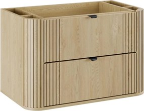 COMAD OVALIA CREMONA 82-80-46-2S - Шкаф под мивка за баня OVALIA дъб