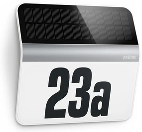 STEINEL 007140 - LED соларен номер XSolar LH-N LED/0,03W неръжд. IP44