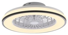 JUST LIGHT. 14447-18 - LED RGBW таванен вентилатор LENO LED/44W/230V + DO