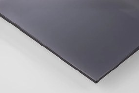 Сива стъклена кръгла масичка за кафе ø 80 cm Samos – Actona