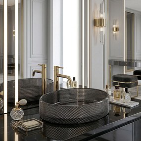 Умивалник за плот REA Mirella Black