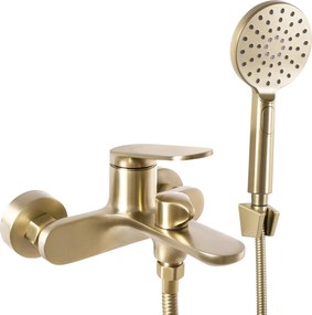 Смесител за вана REA Marco Brush Gold