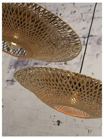 Висящо бамбуково осветително тяло , ⌀ 60 cm Kalimantan - Good&amp;Mojo