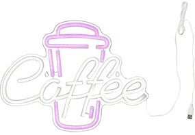 Розова LED неонова светлинна декорация 5 W Plexy – Star Trading