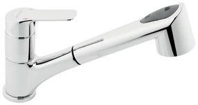 Novaservis - Смесител METALIA с изтегляща се душ слушалка, хром