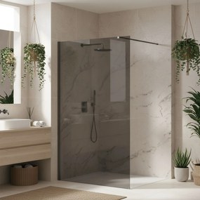 Параван за душ Rea Flexi Grey / Titan 80