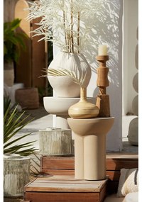 Метална кръгла странична масичка ø 46 cm Mikola – Light &amp; Living