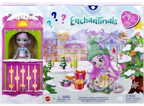 Коледен адвент календар - Mattel Enchantimals с кукла