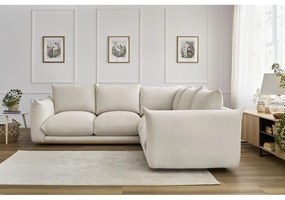 Кремав ъглов диван Ernest – Bobochic Paris
