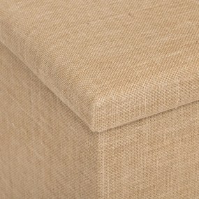 Двоен сгъваем пуф 5five Mix & Modul, Плат с ефект юта