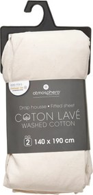 Еластичен чаршаф atmosphera, 140x190 cm, Памук - Тюркоаз