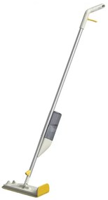 Моп със спрей Joseph Joseph CleanTech 65004, 145 см, Гъба за упорити петна, Стенна скоба, Сив