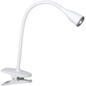 Rabalux 4196 - LED Настолна лампа на клипс JEFF 1xLED/4,5W/230V бяла