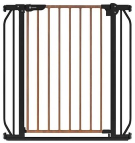 Lionelo - Безопасна преграда TRUUS SLIM черно/кафява