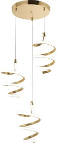 Висяща LED лампа G075-3CPR Gold