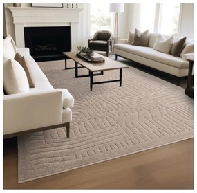 Бежов килим 200x290 cm Valley - Asiatic Carpets