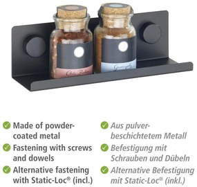 Самозадържащ се метален органайзер за подправки Jet - Wenko