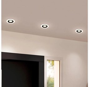 Eglo 900915 - К-кт 3x LED Лампа за окачен таван CALONGE 3xLED/4,8W/230V черен