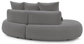 Светлосив диван от плат букле 260 cm Saint-Germain - Bobochic Paris