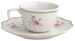 Бели порцеланови чаши в комплект 2 бр. за еспресо 90 ml Nonna Rosa – Brandani