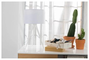 Бяла настолна лампа Tripod - Zuiver