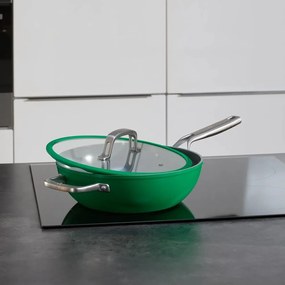 Уок тиган с капак/с керамично покритие ø 28 cm Meda 3.0 – FABINI