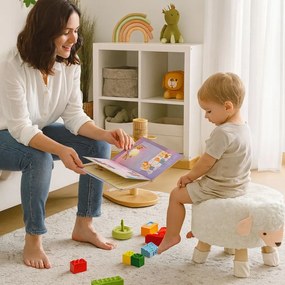 Детско столче с мотив на овца