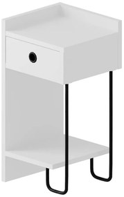 Нощно шкафче SONY в бяло