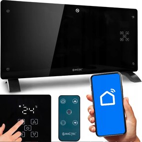 Електрически стъклен конвекторен нагревател MALTEC CH7000DWB