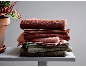 Маслиненозелена хавлиена кърпа от памук Organic, 100 x 50 cm Comfort Organic - Södahl