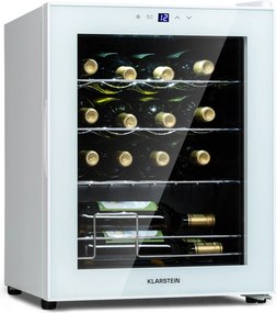 Klarstein Shiraz 16 Quartz, охладител за вино, 42 л, сензорен панел за управление, 160 W, 5- 18 °C