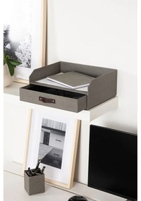Картонен органайзер за докумнети с чекмедже Walter – Bigso Box of Sweden