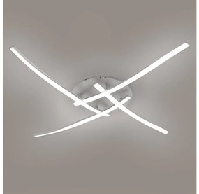 Brilagi - LED таванно осветително тяло STRIPES LED/32W/230V сребристо