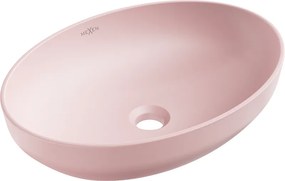 Mexen Cornelia надплотна мивка 50 x 37 см, розов мат - 21885044