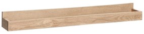 Стенен рафт за снимки от декор от дъб в естествен цвят 80 cm Folk – Hübsch