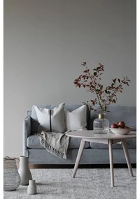 Кръгла маса за кафе в дъбов декор в естествен цвят 90x90 cm Yumi - Rowico