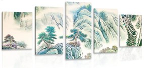 картини от 5 части – Китайска пейзажна живопис