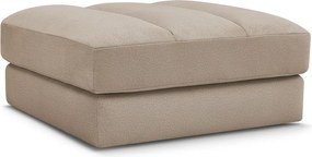 Кафяво-сива кадифена табуретка Sierra – Bobochic Paris