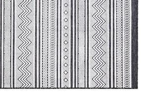 Килим (98 x 300) 65294 Meridyen - Черно, Бяло