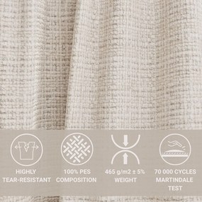 Кремав шенилов сгъваем/с място за съхранение ъглов диван (десен ъгъл) Maze – Maison de Rêve